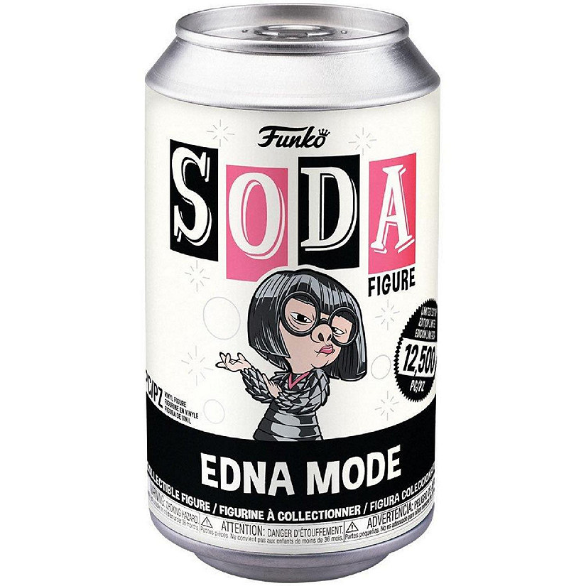 Funko Soda Incredibles Edna Marie E Mode Disney Pixar Limited Edition Figure Image