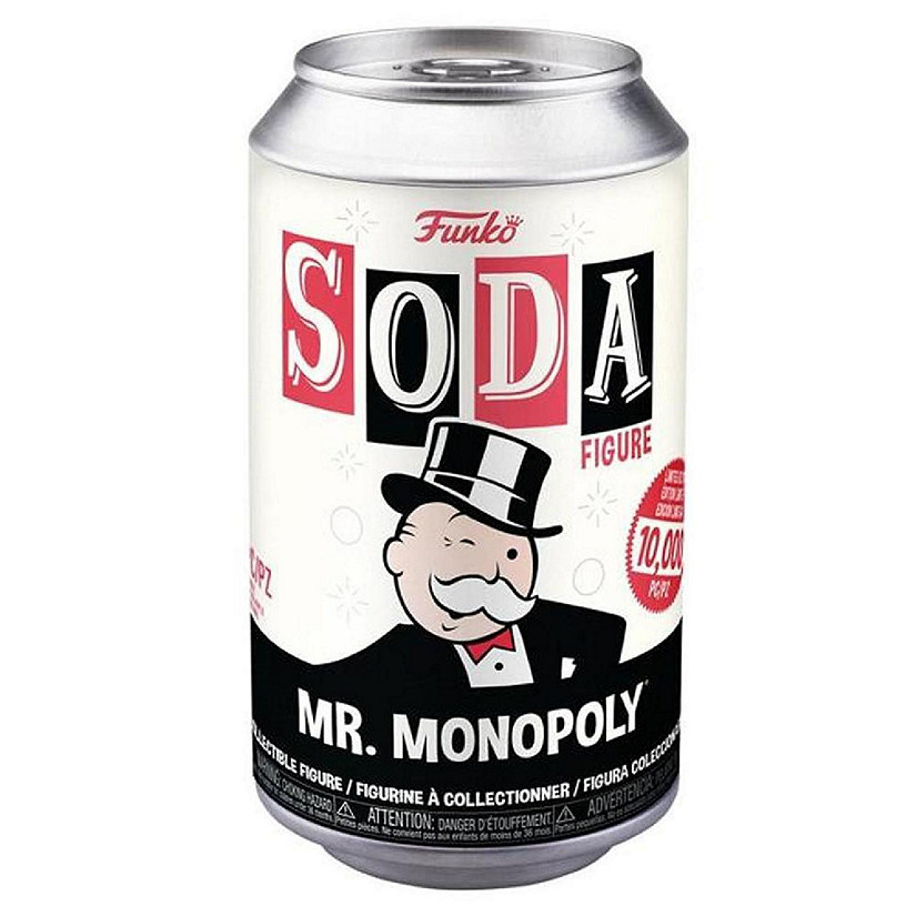 Funko Soda Mr. Monopoly Limited Edition Figure Game Character Collectible Image