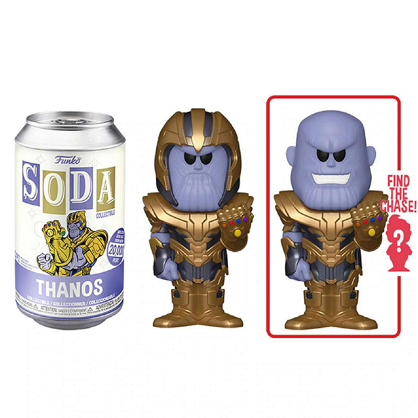 Funko Soda Thanos Marvel Universe Avengers Mad Titan Villan Figure Image