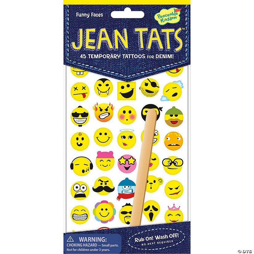 Funny Faces Jean Tats Pack Image