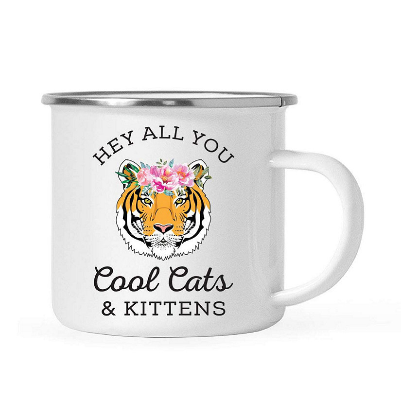 Funny Tiger 11oz Mug Floral Tiger Image