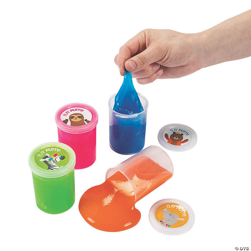 Funtastic Animals Noise Putty - 12 Pc. Image