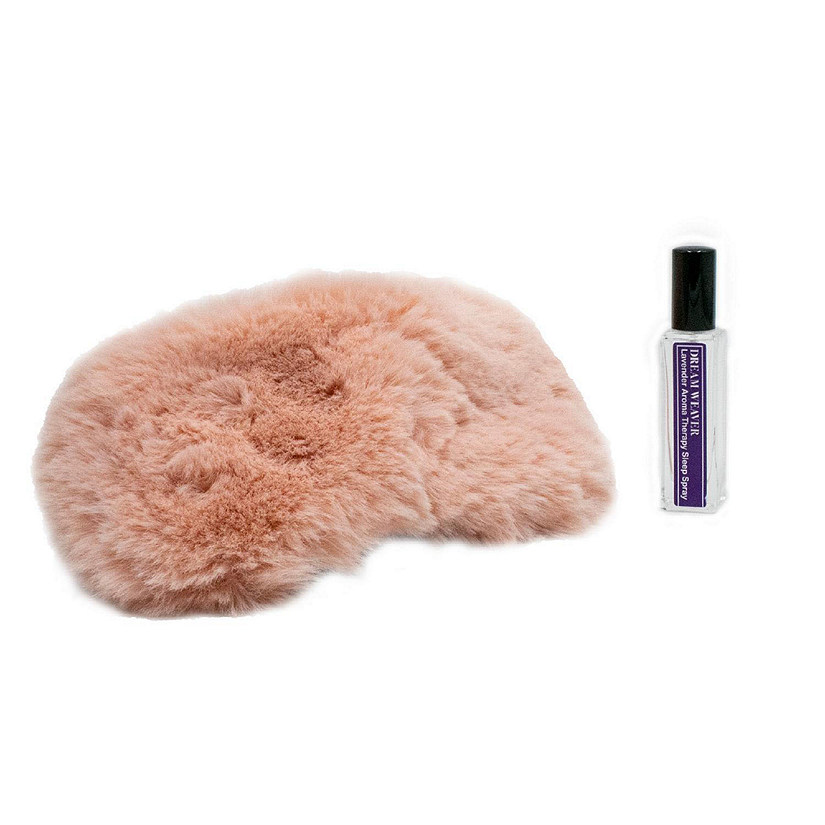 Fur Sleep Mask, pink Image