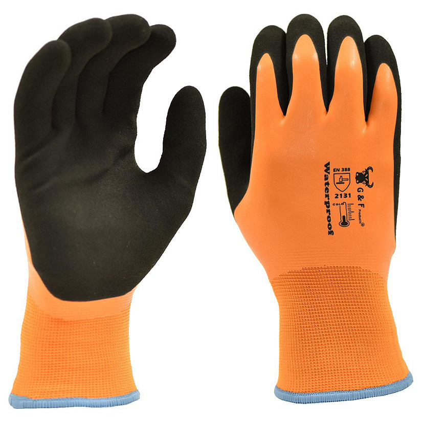G & F Products 1628 Waterproof Winter Work Gloves Image
