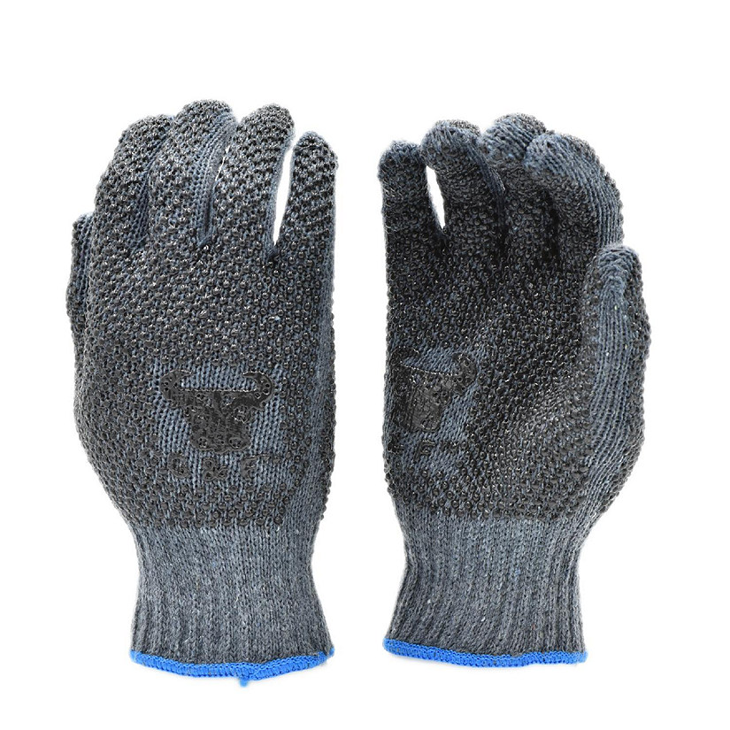 G & F Products PVC Dotted Work Gloves, 12 Pairs Image