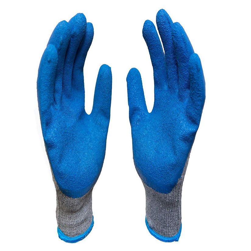 G & F Products Rubber Latex Coated Work Gloves, 12 Pairs Image