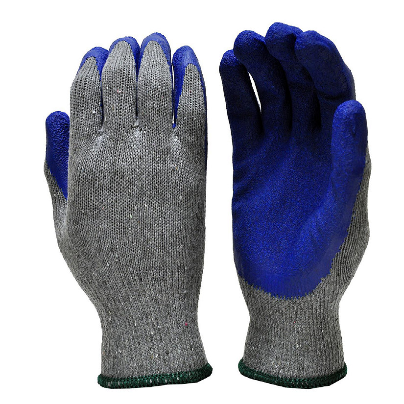 G & F Products Rubber Latex Coated Work Gloves Image