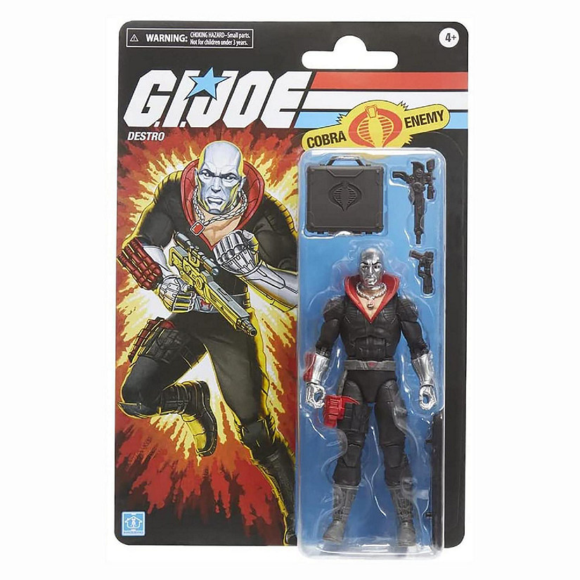 G.I. Joe Classified 6 Inch Figure  Retro Carded Animated Destro Image
