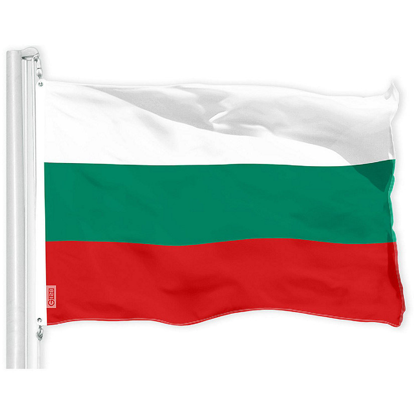 G128 3x5ft Bulgaria 150D Polyester Flag Image
