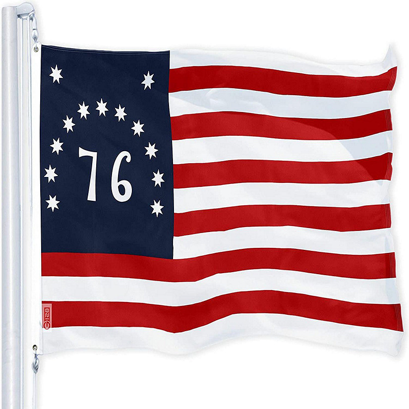 G128  Bennington Historical American Revolution Flag  3x5 feet  Printed 150D Quality Polyester Image
