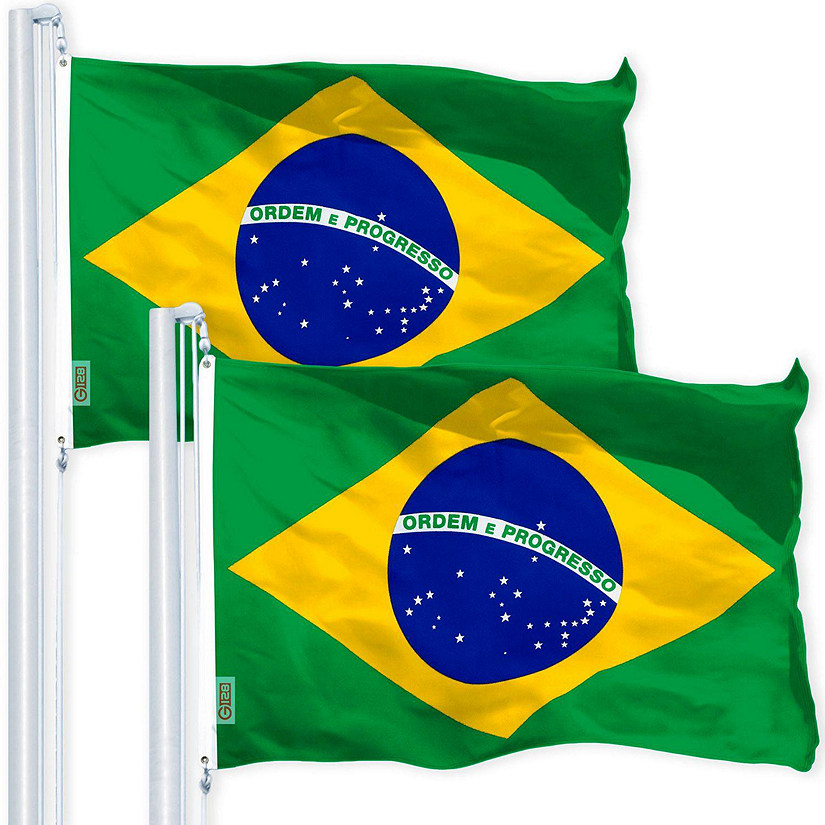 Brazil Brazilian Flag 3x5 FT Printed 150D Polyester By G128