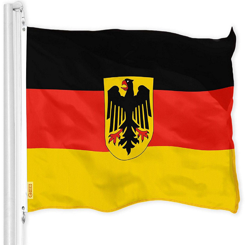 G128 German State Ensign Flag German Eagle Flag 3x5 feet Printed 150D