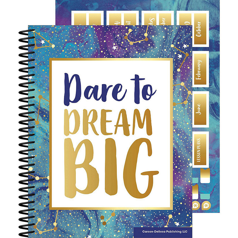 Galaxy Undated Daily Teacher Planner Image