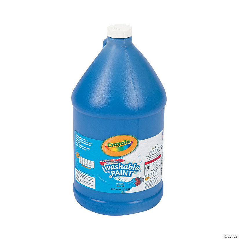 Gallon Crayola&#174; Blue Washable Paint Image
