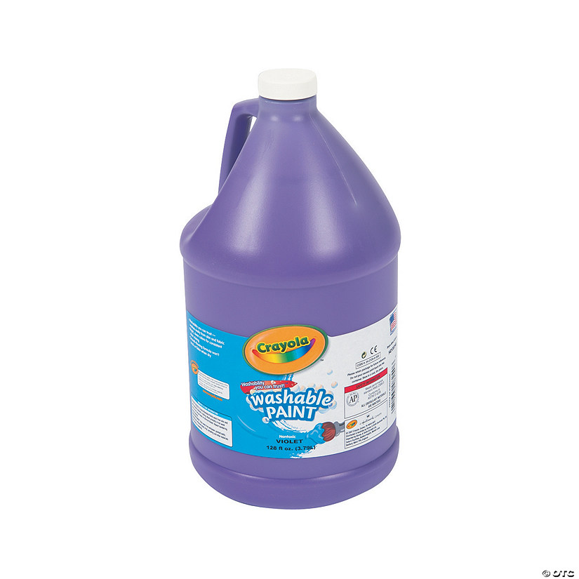 Gallon Crayola&#174; Purple Washable Paint Image