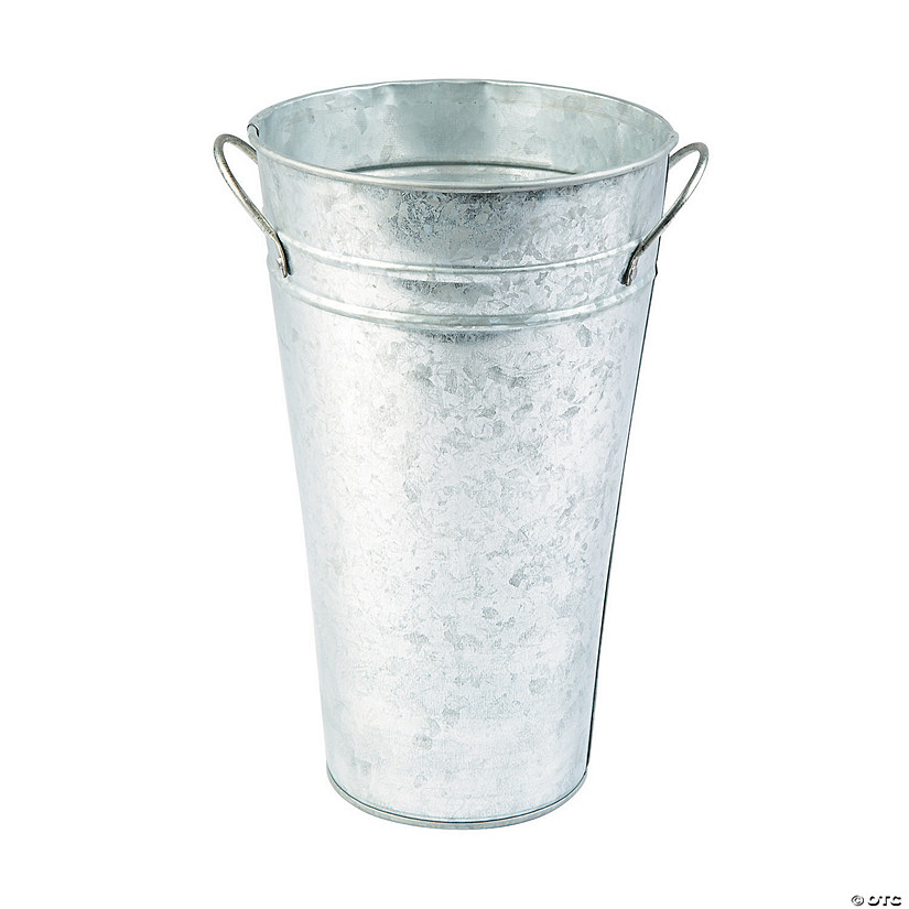 Galvanized Tall Pots