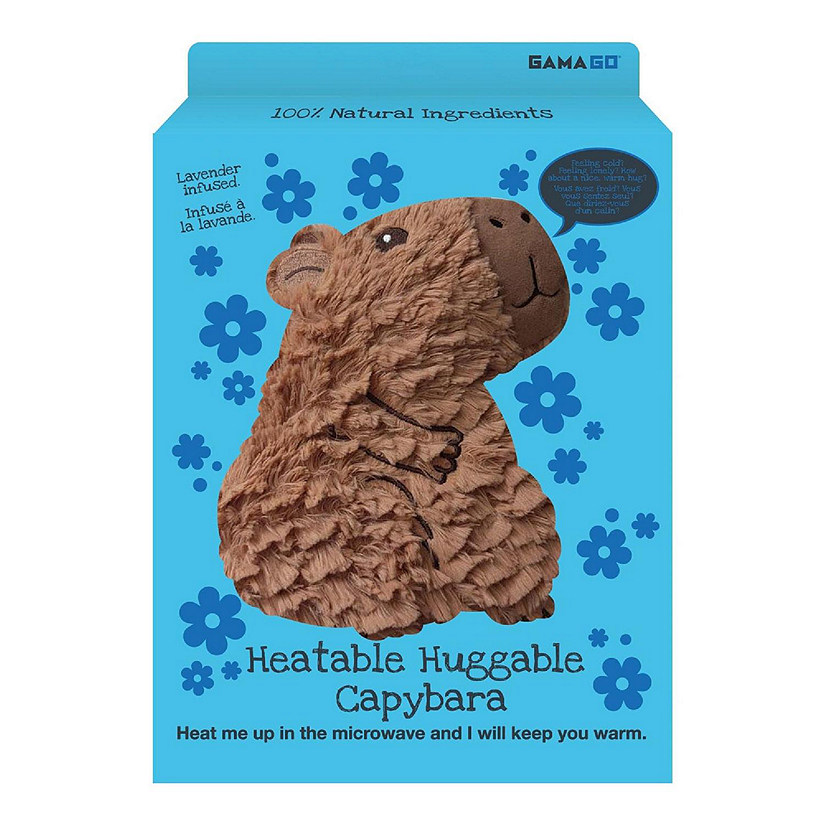 GAMAGO Capybara Heating Pad &amp; Pillow Huggable Image