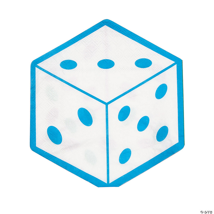 Game Night Dice Luncheon Napkins - 16 Pc. Image