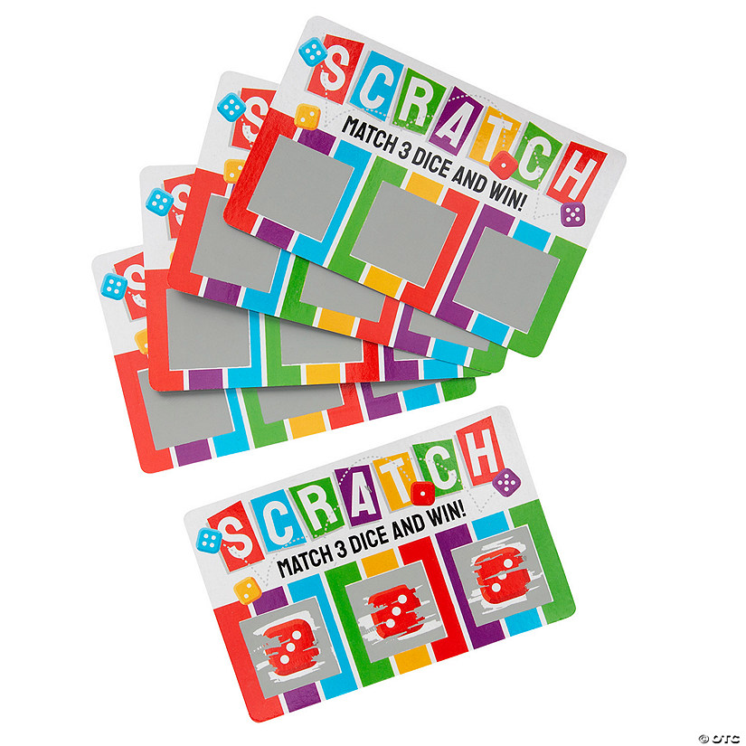 Game Night ScratchOff Tickets 24 Pc. Oriental Trading