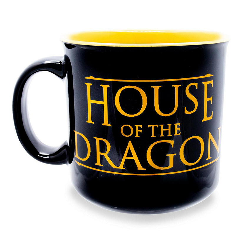 Game of Thrones House of the Dragon Ceramic Camper Mug  Holds 20 Ounces Image