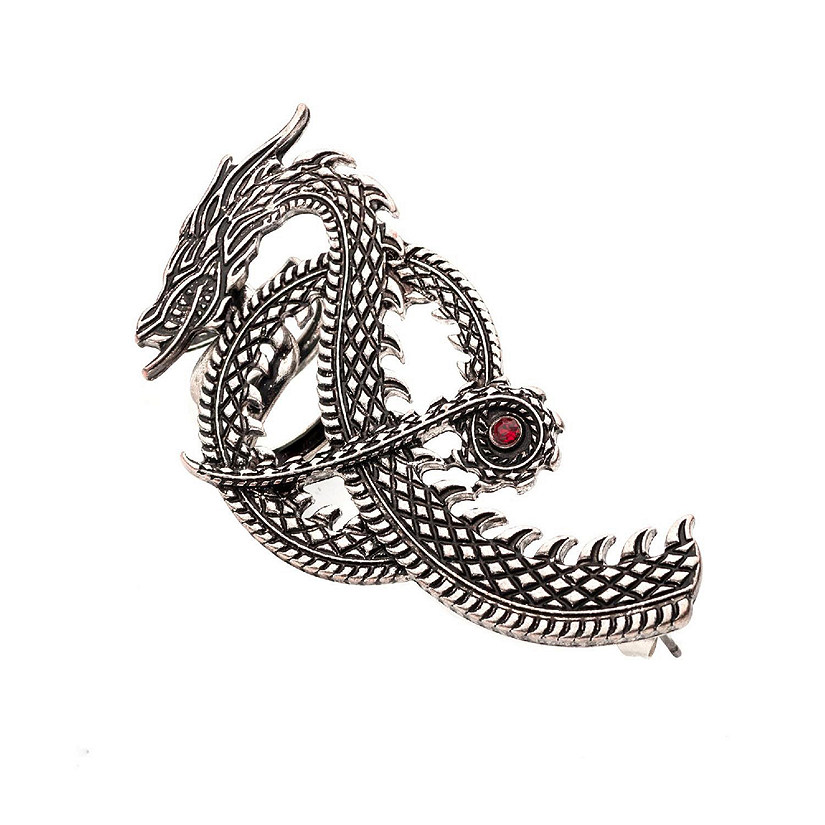 Game of Thrones House of the Dragon Wrap Around Dragon Ear Cuff Image