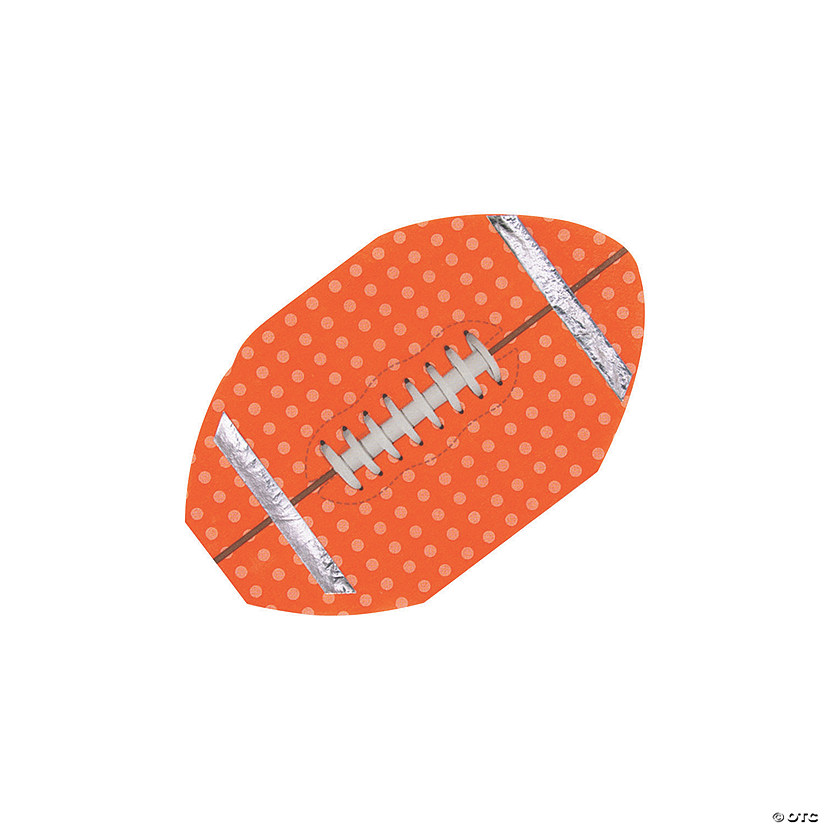 Game On Football-Shaped Luncheon Napkins - 16 Pc. Image