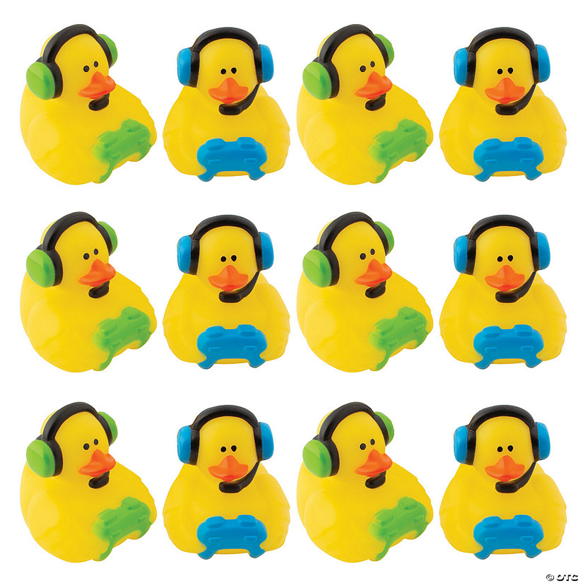 Gamer Rubber Ducks 12 Pc.