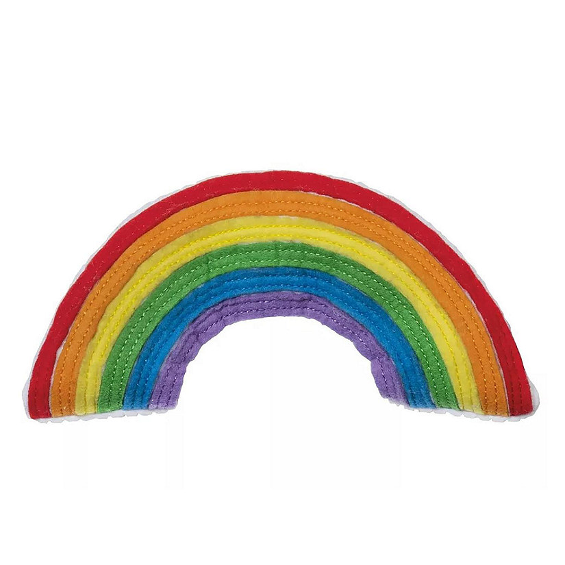 GAMGO Rainbow Heating Pad &amp; Pillow Huggable Image