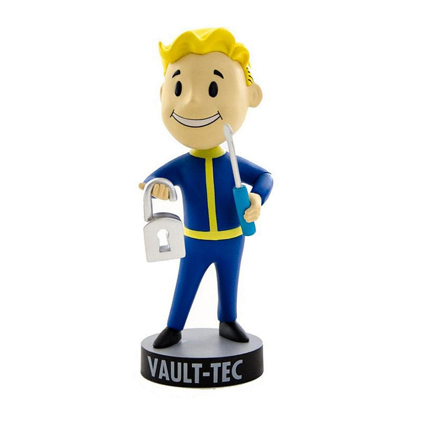 Gaming Heads Fallout 4 Vault Boy 111 Series 1 Lock Pick Bobble Head Image
