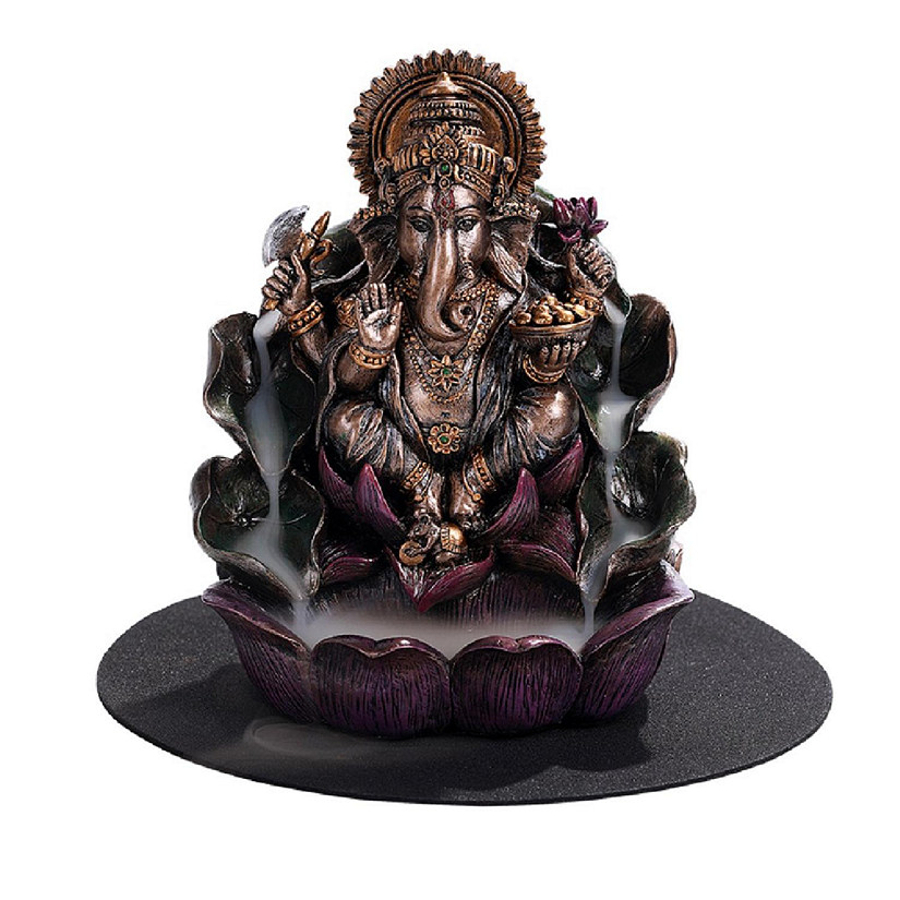 Ganesha Backflow Incense Burner Decoration Back Flow New Oriental Trading
