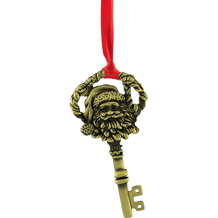 Ganz A Key for Santa Hanging Ornament with Box, 3.5 Inches Image