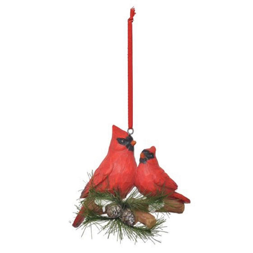 Ganz Cardinal Christmas Tree Ornament 4 Inch Multicolor Image