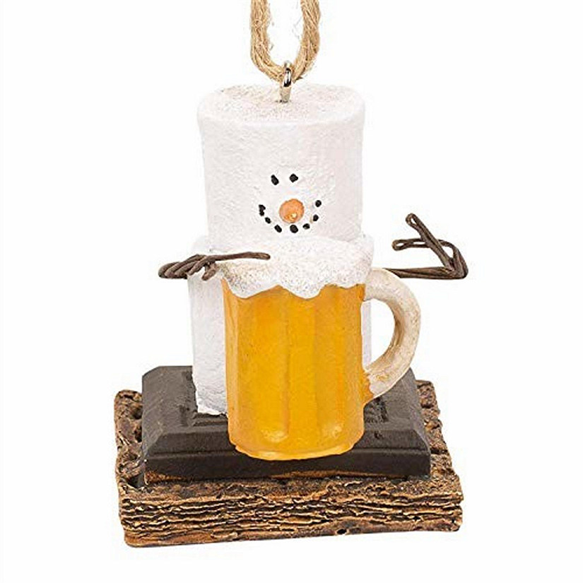 Ganz Smores Resin Holiday Ornament, Original Beer Mug Ornament, 2018 Image