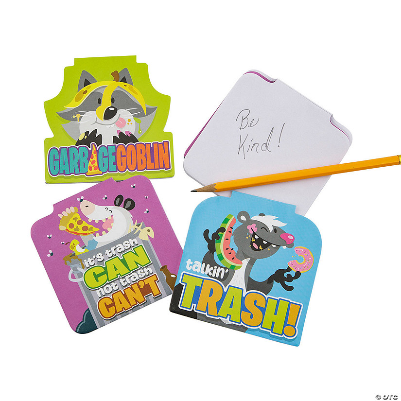 Garbage Critters Character Notepads - 24 Pc. Image