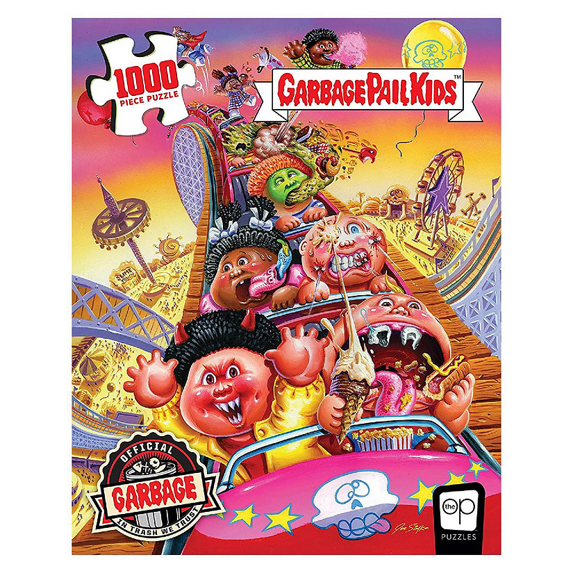 Garbage Pail Kids Thrills and Chills 1000 Piece Jigsaw Puzzle Image