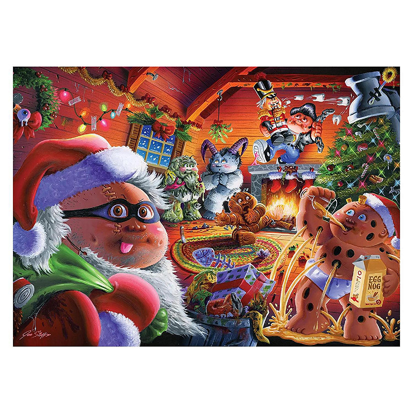 Garbage Pail Kids Wreck The Halls 1000 Piece Jigsaw Puzzle Image