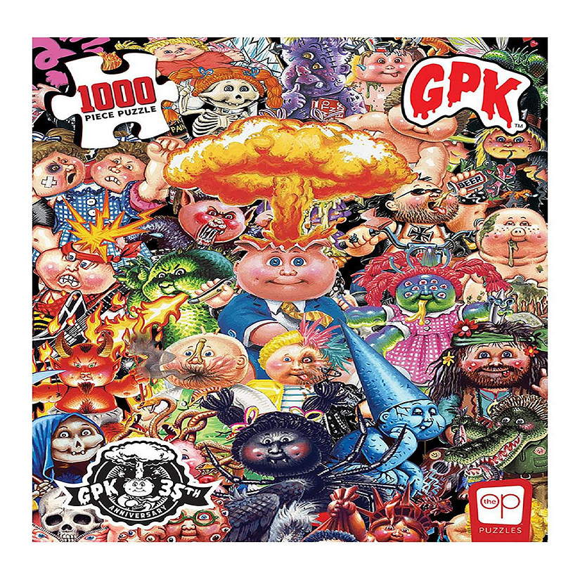 Garbage Pail Kids Yuck 1000 Piece Jigsaw Puzzle Image