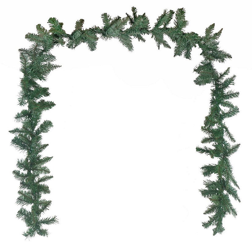 Garden Elements Pennsylvania Douglas Fir Christmas Decoration Garland, Green, 9' x 10 Image