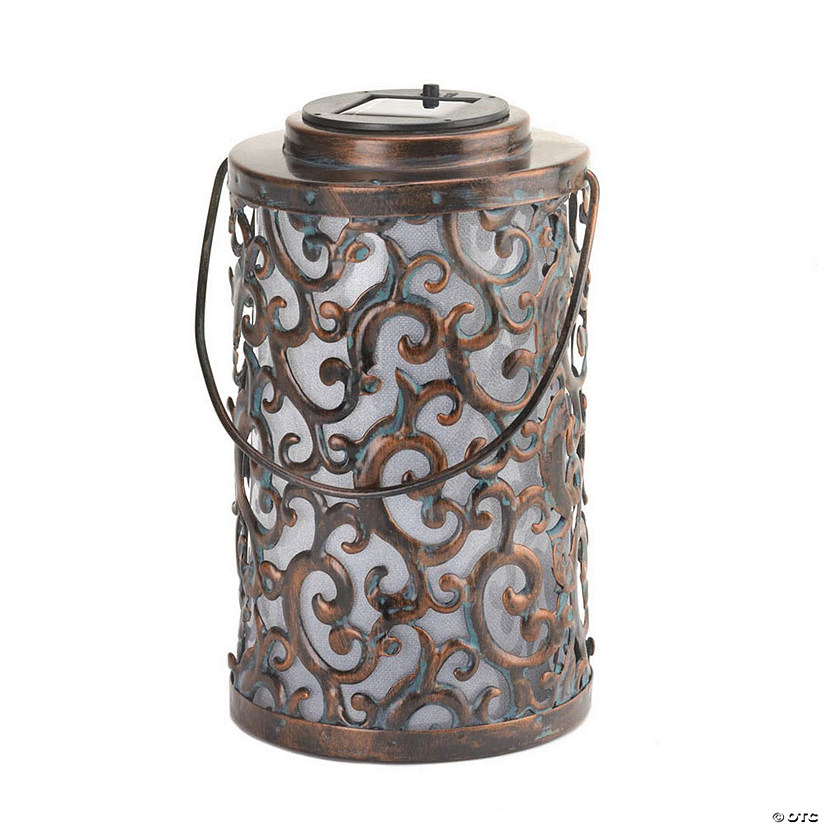 Garden Gate Solar Lantern 8.25" Image