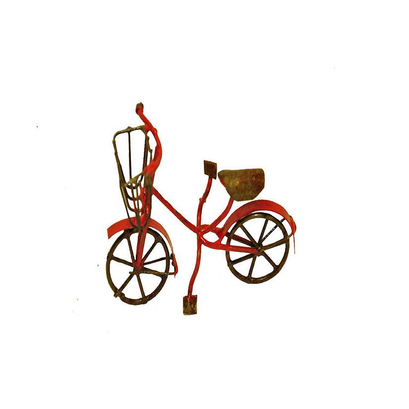 Garden Miniature Bicycle Red Image