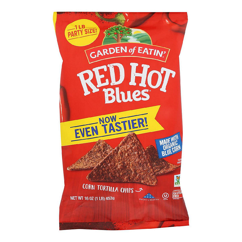 Garden of Eatin' Red Hot Blues - Red Hot - Case of 12 - 16 oz. Image