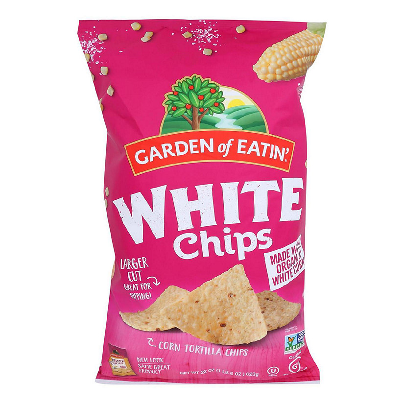 Garden of Eatin' Tortilla Chips, White Corn 22 oz, Pack of 10 Image