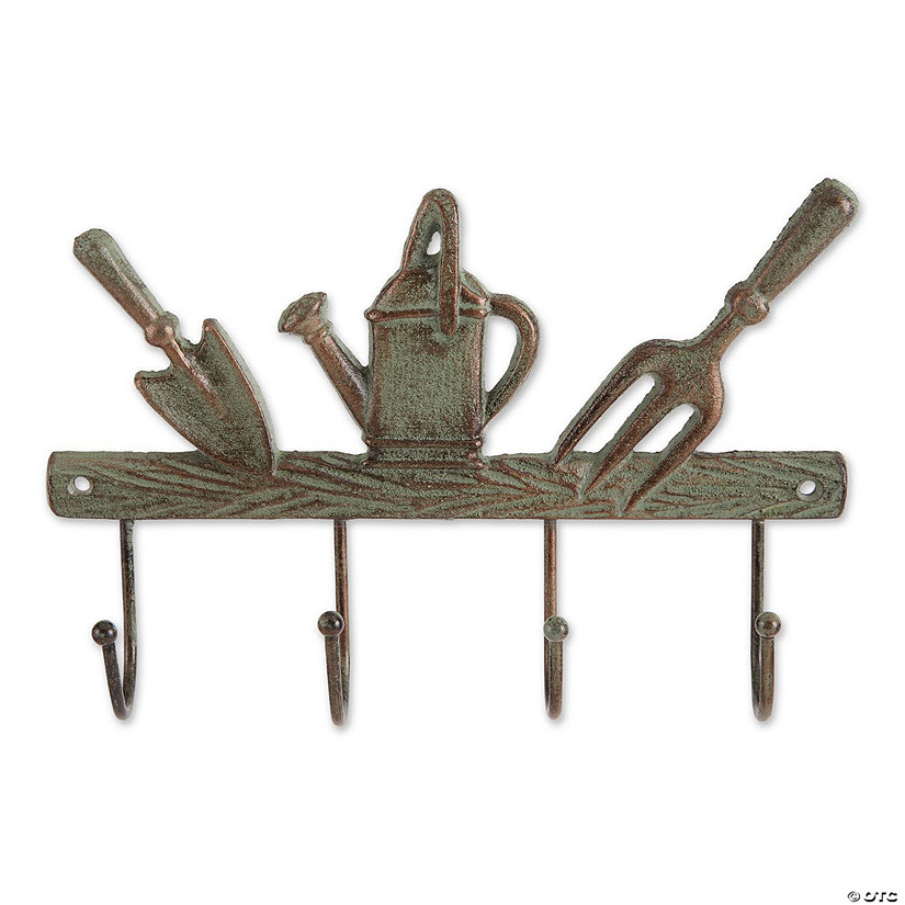 Garden Tools Cast Iron Wall Hook Image