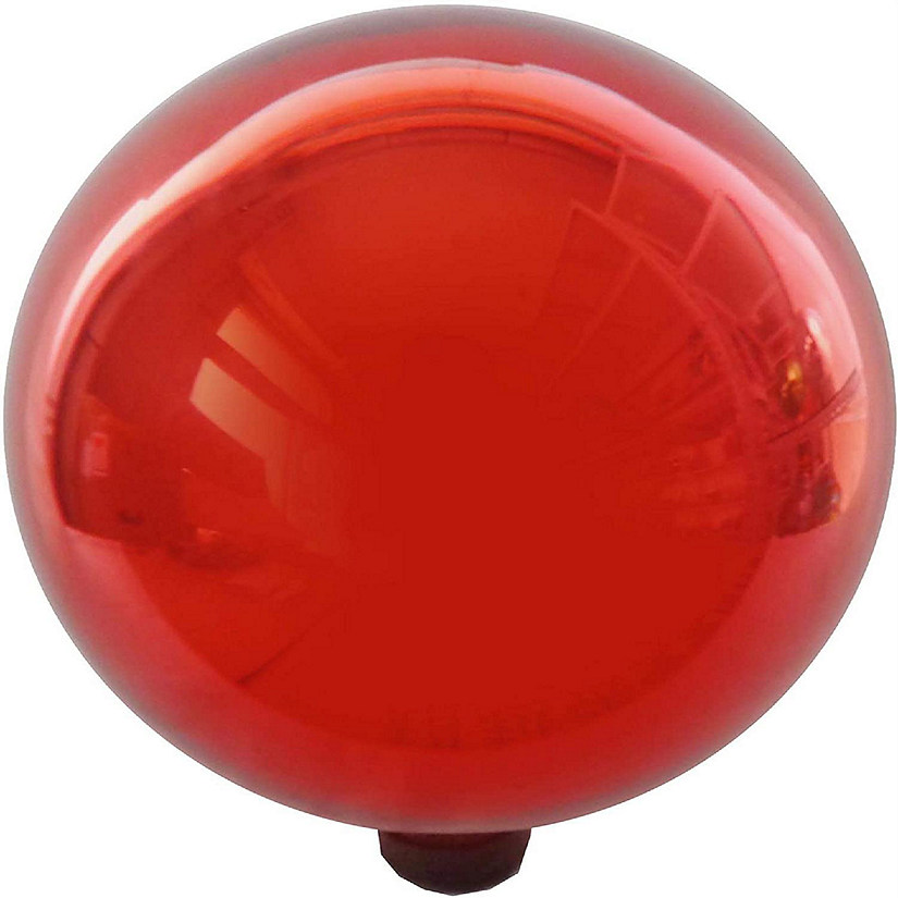 Gardener Feets Select GSA14BFG08 Glass Gazing Globe, Metallic Red, 10 Inches Image