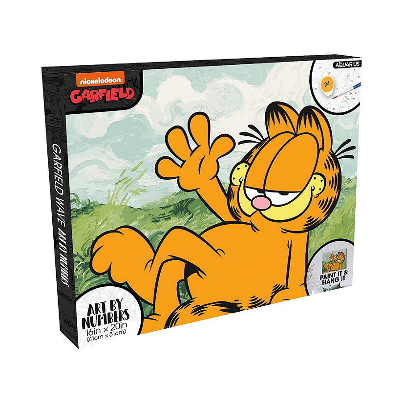 Garfield Art By Numbers Painting Kit Image