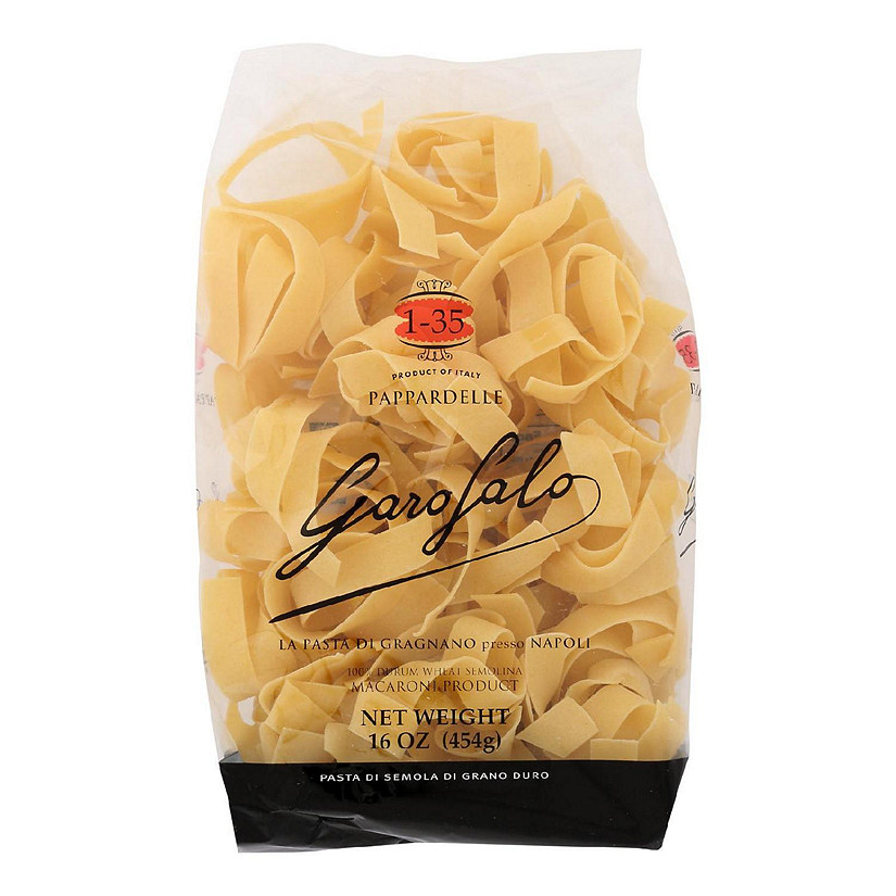 Garofalo Italian Pappardelle Pasta - Case of 12 - 16 oz. Image