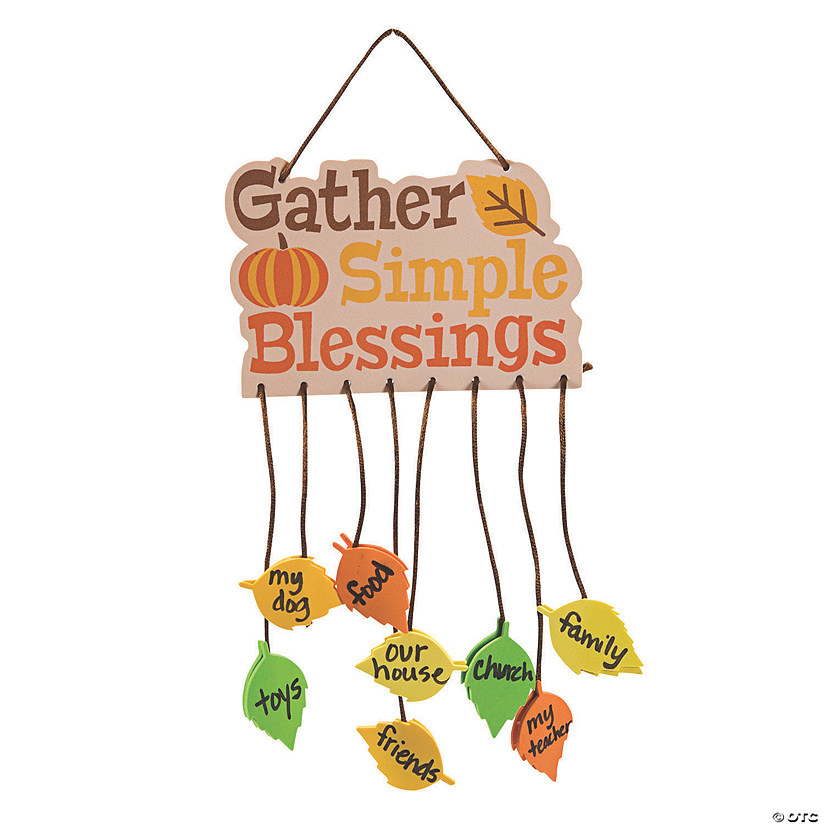 Gather Simple Blessings Mobile Craft Kit - Makes 12 Image