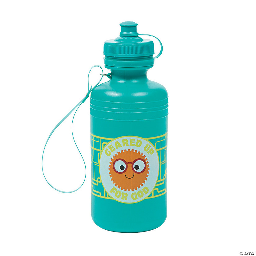 Geared Up for God VBS Water Bottles - Discontinued
