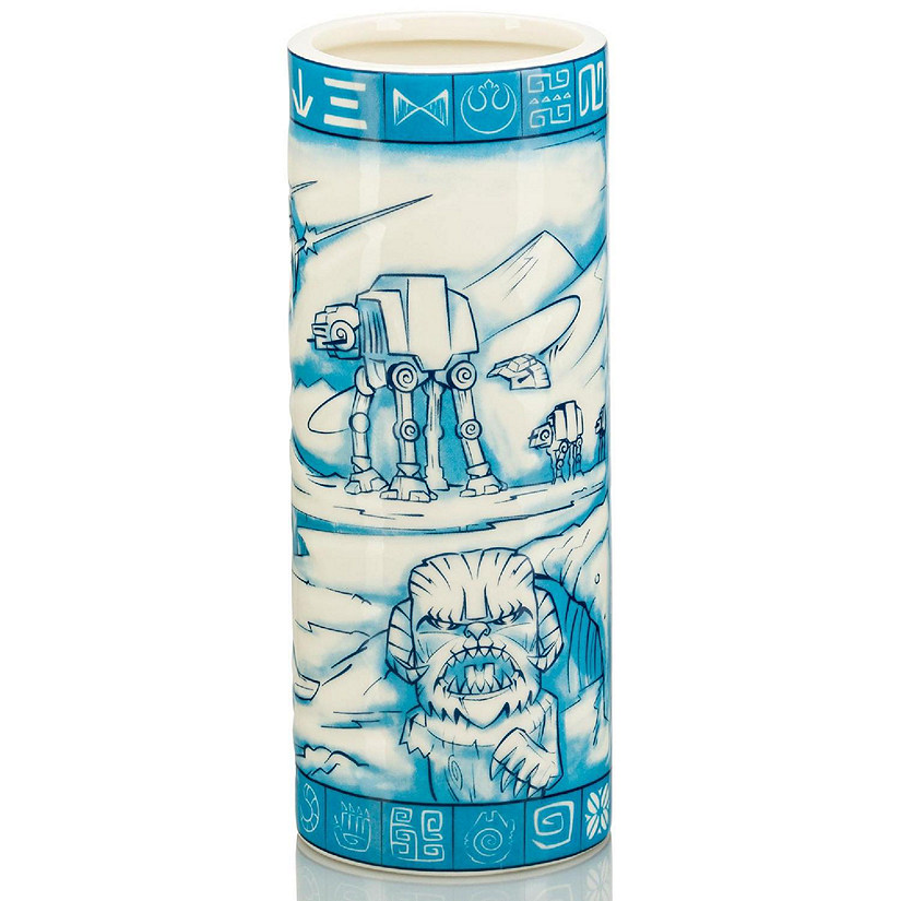 Geeki Tiki Star Wars Hoth Scenic 24 Ounce Ceramic Tiki Mug Image