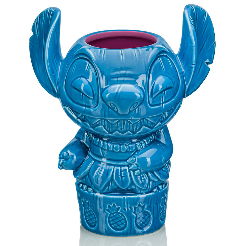 Geeki Tikis Disney Lilo & Stitch Hula Stitch Ceramic Mug  Holds 20 Ounces Image